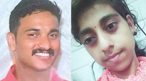 പ്രതി അഖിൽ, കൊല്ലപ്പെട്ട രാഖി/ ഫയൽചിത്രം