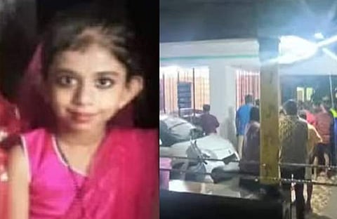 കൊല്ലപ്പെട്ട നക്ഷത്ര, കൊലപാതകം നടന്ന വീട്/ ടെലിവിഷൻ ദൃശ്യം