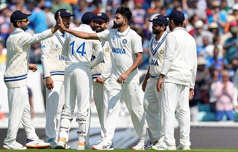 വിക്കറ്റ് നേട്ടമാഘോഷിക്കുന്ന ഇന്ത്യ/ പിടിഐ