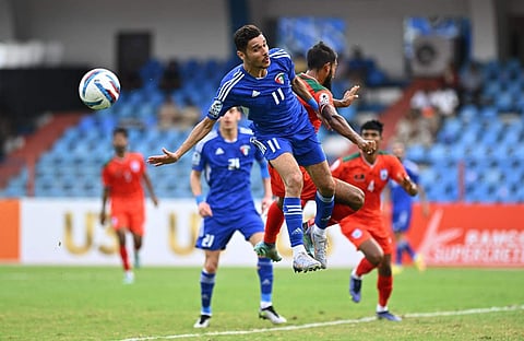 കുവൈറ്റ്- ബം​ഗ്ലാദേശ് പോരാട്ടം/ ട്വിറ്റർ