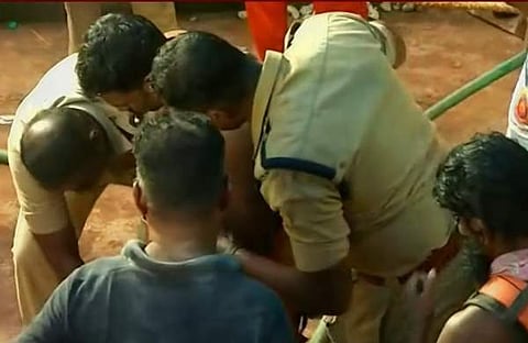 വിഴിഞ്ഞത്ത് കിണറില്‍ കുടുങ്ങിയ തൊഴിലാളിയെ രക്ഷിക്കാനുള്ള ശ്രമം തുടരുന്നു, സ്ക്രീൻഷോട്ട്