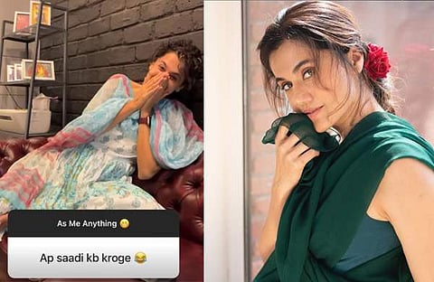 തപ്‌സി പന്നു/ ഇൻസ്റ്റ​ഗ്രാം