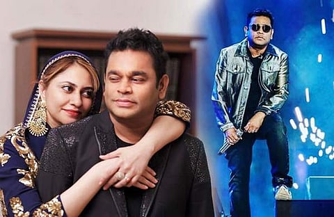 എആർ റഹ്മാനും ഭാര്യയും/ ഫെയ്സ്ബുക്ക്