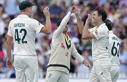 ഹാരി ബ്രൂക്കിനെ പുറത്താക്കിയതില്‍ ഓസീസ് താരങ്ങളുടെ ആഹ്ലാദ പ്രകടനം, എപി