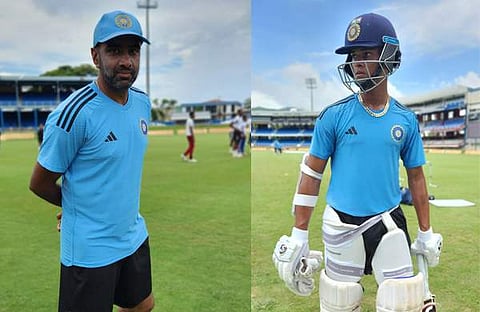 അശ്വിൻ, യശസ്വി/ ട്വിറ്റർ