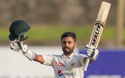 ഇരട്ട സെഞ്ച്വറി നേടി സൗദ് ഷക്കീൽ/ പിടിഐ