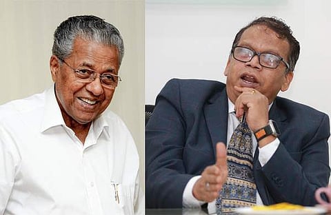 പിണറായി വിജയൻ/ ഫേയ്‌സ്‌ബുക്ക്, ലോക്‌നാഥ് ബെഹ്‌റ/ ചിത്രം ടിപി സൂരജ്