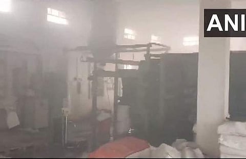 അപകടത്തിന്റെ വീഡിയോ ദൃശ്യം