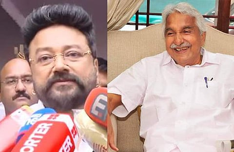 ഉമ്മൻചാണ്ടിയുടെ കല്ലറയിൽ ആദരാഞ്ജലികൾ അർപ്പിച്ച് ജയറാം/ ടെലിവിഷൻ സ്ക്രീൻഷോട്ട്, ഫെയ്‌സ്ബുക്ക്