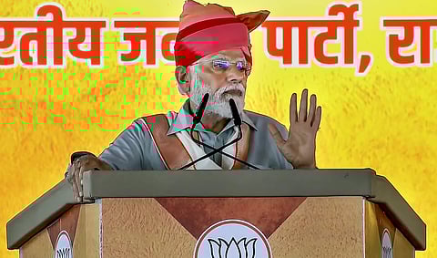 ബിജെപി റാലിയില്‍ മോദി/പിടിഐ