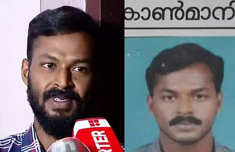 നൗഷാദ് മാധ്യമങ്ങളോട് സംസാരിക്കുന്നു/ ടിവി ദൃശ്യം