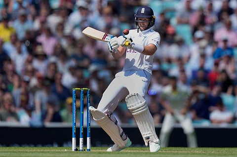 ജോ റൂട്ടിന്റെ ബാറ്റിങ്/ പിടിഐ