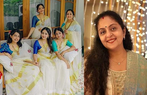 സിന്ധു കൃഷ്ണയും മക്കളും/ ഇൻസ്റ്റ​ഗ്രാം