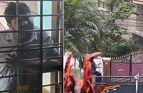 അർഥനയുടെ വീട്ടിൽ വിജയകുമാർ അതിക്രമിച്ചു കയറി/ ഇൻസ്റ്റ​ഗ്രാം