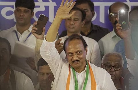 Ajit Pawar leads NCP (SP)'s Yugendra Pawar 