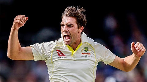 കമ്മിൻസിന്റെ ആഘോഷം/ ട്വിറ്റർ