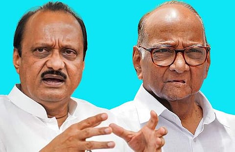 അജിത് പവാര്‍, ശരദ് പവാര്‍