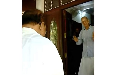 കെ വി തോമസ്- ഇ ശ്രീധരൻ കൂടിക്കാഴ്ച, സ്ക്രീൻഷോട്ട്