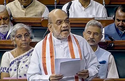 അമിത് ഷാ പാർലമന്റിൽ/ പിടിഐ