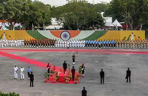 77മത് സ്വാതന്ത്യദിനാഘോഷം വർണാഭമാക്കാൻ ഡൽഹി ഒരുങ്ങുന്നു