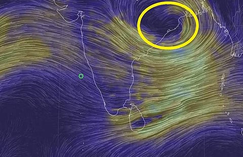 സംസ്ഥാന ദുരന്ത നിവാരണ അതോറിറ്റി ഫെയ്‌സ്ബുക്കില്‍ പങ്കുവെച്ച ചിത്രം