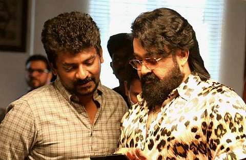 മോഹൻലാലും നെൽസണും/ ട്വിറ്റർ