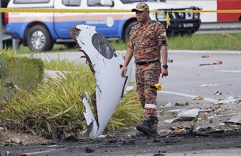 മലേഷ്യയില്‍ വിമാനാപകടം/ പിടിഐ