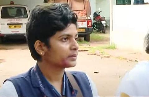 അടിയേറ്റ ടിടിഇ രജിത