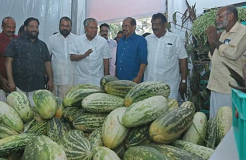 സപ്ലൈകോ ഓണം ഫെയറിന്റെ സംസ്ഥാനതല ഉദ്ഘാടനം നിർവഹിച്ച് മുഖ്യമന്ത്രി പിണറായി വിജയന്‍/ ചിത്രം: ദീപു ബി പി
