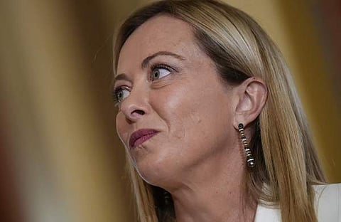 ഇറ്റാലിയന്‍ പ്രധാനമന്ത്രി ജോര്‍ജിയ മെലോനി/എഎഫ്പി