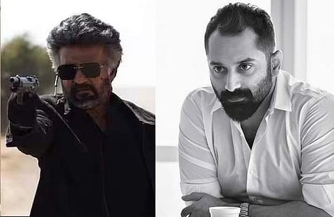 രജനീകാന്ത്, ഫഹദ് ഫാസിൽ/ ഫെയ്‌സ്‌ബുക്ക്