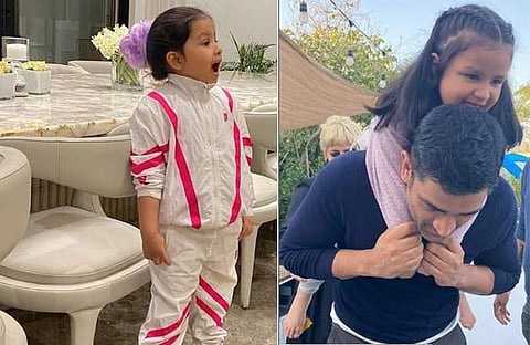 സിവ, ധോനി/ ഇൻസ്റ്റ​ഗ്രാം