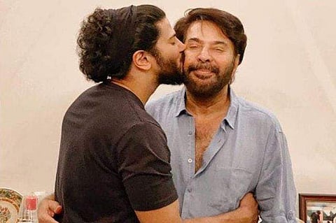 മമ്മൂട്ടിയും ദുൽഖറും/ ഫെയ്സ്ബുക്ക്