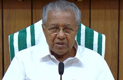 മുഖ്യമന്ത്രി പിണറായി വിജയന്‍, സ്‌ക്രീന്‍ഷോട്ട്‌