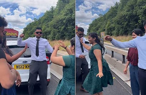 വിദ്യർഥികളുടെ നൃത്തം/ വിഡിയോ സ്ക്രീൻഷോട്ട്