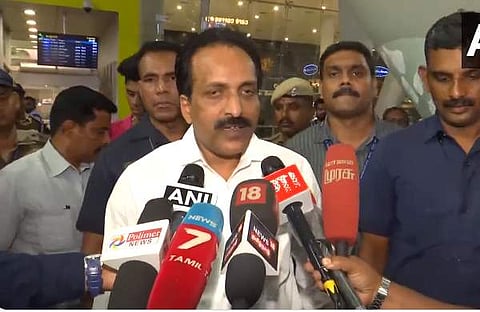 എസ് സോമനാഥ് മാധ്യമങ്ങളോട് , എഎൻഐ