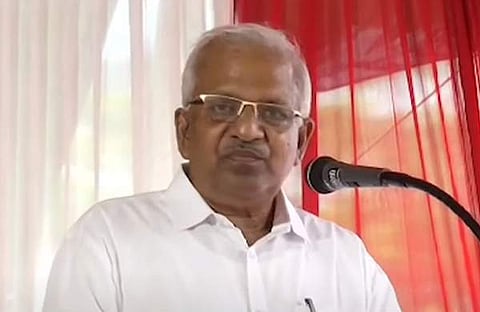 പി ജയരാജൻ പ്രസം​ഗിക്കുന്നു/ ടിവി ദൃശ്യം