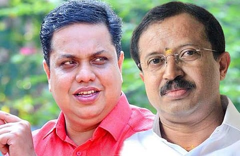 എഎന്‍ ഷംസീര്‍, വി മുരളീധരന്‍