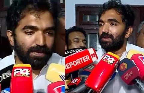 ചാണ്ടി ഉമ്മന്‍ മാധ്യമങ്ങളെ കാണുന്നു/വീഡിയോ സ്‌ക്രീന്‍ഷോട്ട്