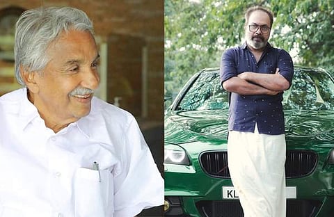 ഉമ്മൻചാണ്ടി, ഷമ്മി തിലകൻ/ ഫെയ്‌സ്‌ബുക്ക്