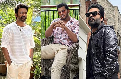 ധനുഷ്, ചിമ്പു, വിശാല്‍/ ഫെയ്‌സ്‌ബുക്ക്