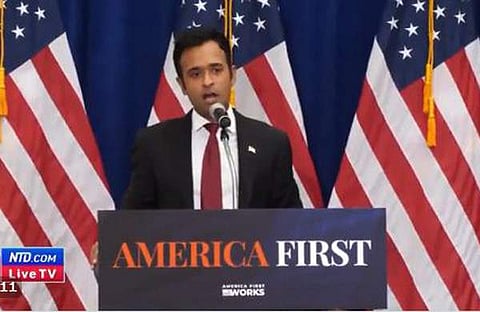 വിവേക് രാമസ്വാമി/വിഡിയോ ദൃശ്യം