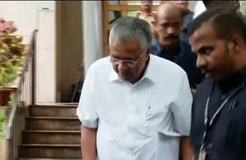 പിണറായി വിജയന്‍ ഡല്‍ഹിയില്‍/ടിവി ദൃശ്യം