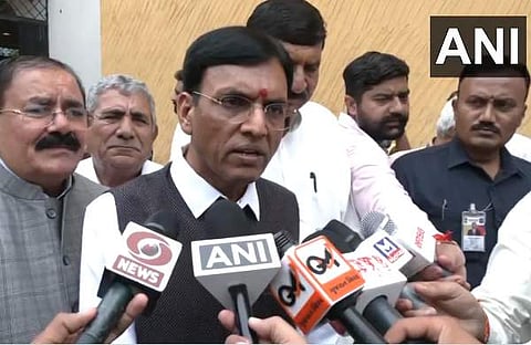 മന്‍സൂഖ് മാണ്ഡവ്യ, എഎൻഐ