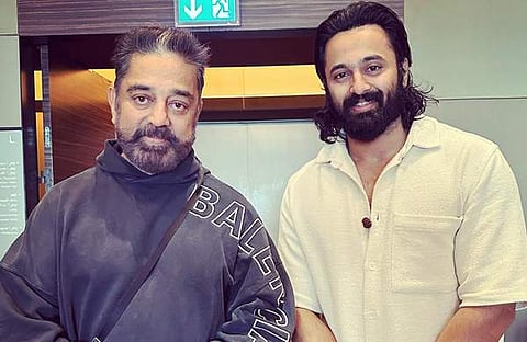 കമൽ ഹാസനൊപ്പം ഉണ്ണി/ഫോട്ടോ: ഫെയ്സ്ബുക്ക്