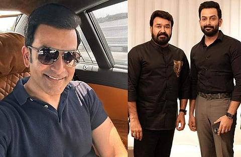 പൃഥ്വിരാജ്/ വാട്സ്ആപ്പ് ചാനൽ, മോഹൻലാലിനൊപ്പം പൃഥ്വിരാജ്/ ഫെയ്സ്ബുക്ക്