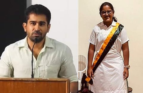 വിജയ് ആന്റണി/ വിഡിയോ സ്ക്രീൻഷോട്ട്, മീര/ ട്വിറ്റർ