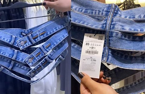 ആളുകളെ കുഴപ്പിച്ച് സറയുടെ പുത്തൻ ഫാഷൻ പരീക്ഷണം/ ഇൻസ്റ്റ​ഗ്രാം വിഡിയോ സ്ക്രീൻഷോട്ട്