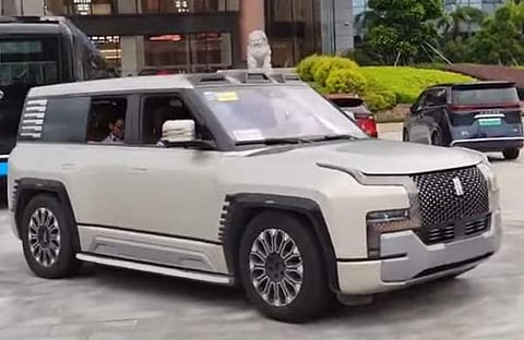 ബിവൈഡി യാങ്‌വാങ് യു8, സ്ക്രീൻ‌ഷോട്ട്