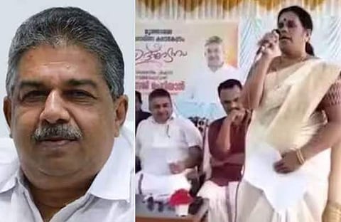 സജി ചെറിയാനെ വേദിയിലിരുത്തി, സ്തുതിച്ചുകൊണ്ടുള്ള വിഡിയോ വൈറല്‍